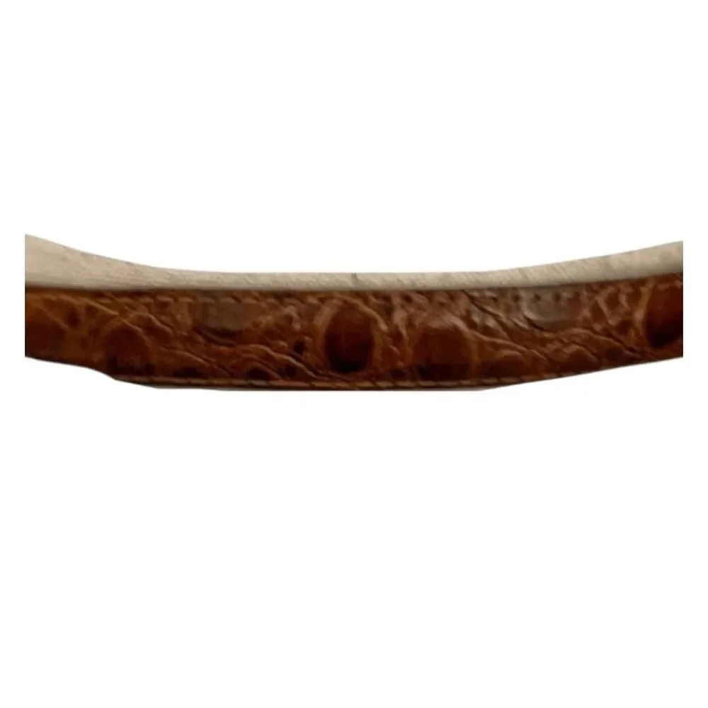 Made‎ In France Leather Alligator Look Belt